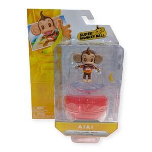 Jakks Pacific Super Monkey Ball AiAi Action Figure with Ball 2023 Sega New NIB